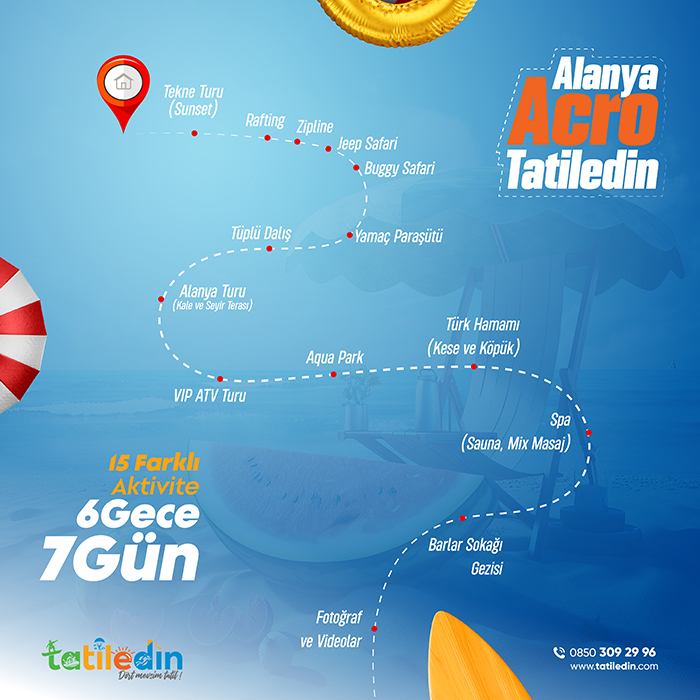 Alanya Acro<br>(6 Gece / 7 Gün)